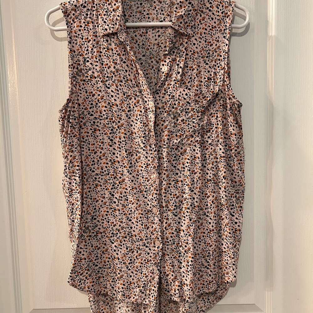 Velvet Heart Multicolor Patterned Blouse